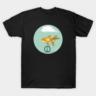 Unicycle Goldfish T-Shirt